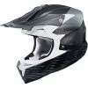 Cross Enduro HJC Motorradhelm I50 Fury MC5SF Schwarz Weiß