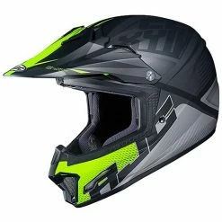 Cross Enduro MOto HJC Kinderhelm CL-XY II ELLUSION MC5SF Schwarz Grau Gelb Opak