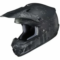 Cross Enduro Motorradhelm HJC CS-MX II CREEPER MC5Sf Mattgrau