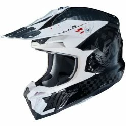 Cross Enduro Motorradhelm HJC I50 ARTAX MC5 Schwarz Weiß