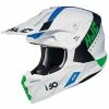 Cross Enduro Motorradhelm HJC I50 ERASED MC24SF Weiß Schwarz Grün Matt -Hjc Store cross enduro motorradhelm hjc i50 erased mc24sf weiss schwarz gruen matt 85303