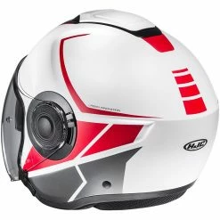 Doppelvisier Jet Helm HJC I40 CAMET MC1SF Weiß Rot -Hjc Store doppelvisier jet helm hjc i40 camet mc1sf weiss rot 103042