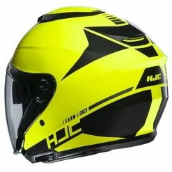 Doppelvisier Motorradhelm Jet HJC I30 BARAS MC4H Gelb Fluo -Hjc Store doppelvisier motorradhelm jet hjc i30 baras mc4h gelb fluo 105599