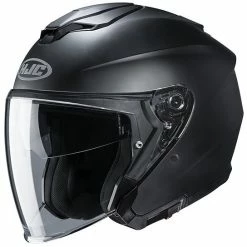 Doppelvisier Motorradhelm Jet HJC I30 UNI Semi Matt Schwarz