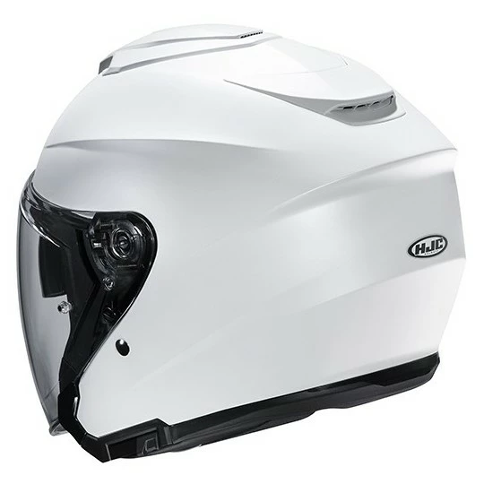 Doppelvisier Motorradhelm Jet HJC I30 UNI Semi Matt Weiß 5 Doppelvisier Motorradhelm Jet HJC I30 UNI Semi Matt Weiß – Bild 3