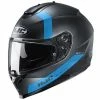 Full Face Doppelvisier Motorradhelm HJC C70 EURA MC2SF Schwarz Blau Matt -Hjc Store full face doppelvisier motorradhelm hjc c70 eura mc2sf schwarz blau matt 105428