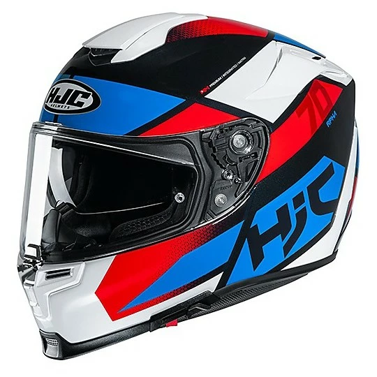 Full Face Motorradhelm HJC Fiber RPHA 70 DEBBY MC21 Weiß Blau Rot 3 Full Face Motorradhelm HJC Fiber RPHA 70 DEBBY MC21 Weiß Blau Rot