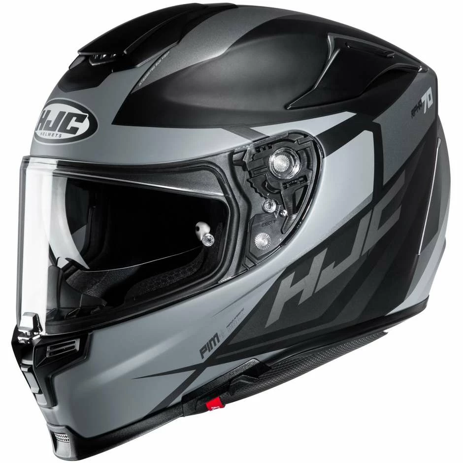 Full Face Motorradhelm HJC Fiber RPHA 70 SAMPRA MC5SF Schwarz Titan 3 Full Face Motorradhelm HJC Fiber RPHA 70 SAMPRA MC5SF Schwarz Titan