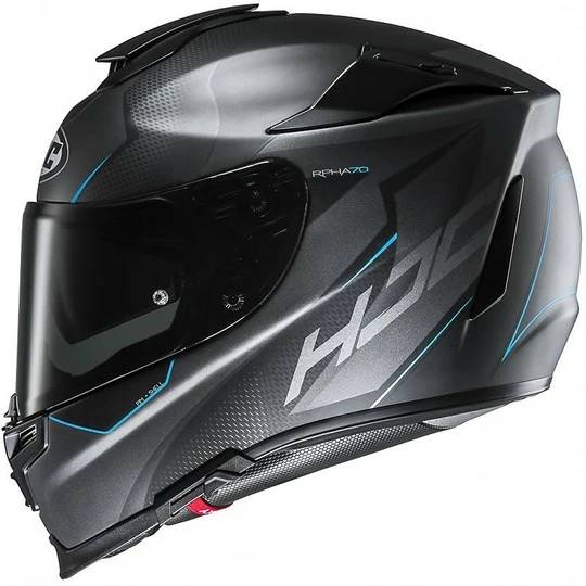 HJC Helm Moto Integral RPHA 70 GADIVO MC2SF Matt Schwarz Blau 5 HJC Helm Moto Integral RPHA 70 GADIVO MC2SF Matt Schwarz Blau – Bild 3