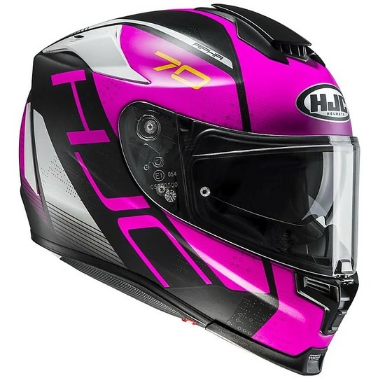 HJC Helm Moto Integral RPHA 70 Vias MC1SF Schwarz Fuchsia Opaque 4 HJC Helm Moto Integral RPHA 70 Vias MC1SF Schwarz Fuchsia Opaque – Bild 2