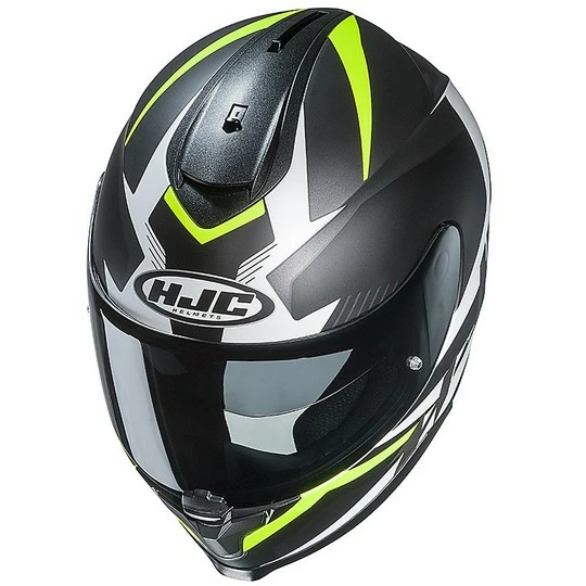 Integral Motorrad Helm HJC C70 Doppel Visier Troky MC5SF Schwarz Grau 4 Integral Motorrad Helm HJC C70 Doppel Visier Troky MC5SF Schwarz Grau – Bild 2