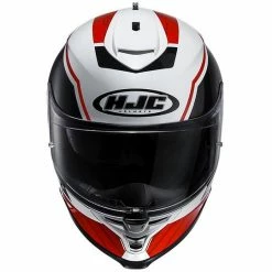 Integral Motorrad-Sturzhelm HJC IS17 Doppel Visor Tridents MC-1 Weiß Rot -Hjc Store integral motorrad sturzhelm hjc is17 doppel visor tridents mc 1 weiss rot 26002