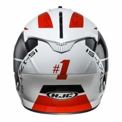 Integral Motorrad-Sturzhelm HJC IS17 Doppel Visor Tridents MC-1 Weiß Rot -Hjc Store integral motorrad sturzhelm hjc is17 doppel visor tridents mc 1 weiss rot 30750
