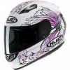 Integral Motorradhelm HJC CS-15 NAVIYA MC8 Weiß Pink -Hjc Store integral motorradhelm hjc cs 15 naviya mc8 weiss pink 61666