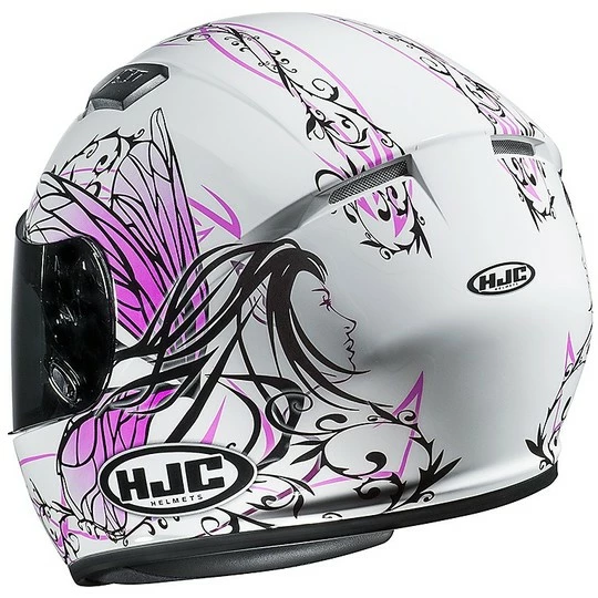 Integral Motorradhelm HJC CS-15 NAVIYA MC8 Weiß Pink 4 Integral Motorradhelm HJC CS-15 NAVIYA MC8 Weiß Pink – Bild 2