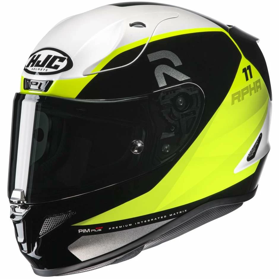 Integral Motorradhelm Hjc RPHA 11 TEXEN MC3H 3 Integral Motorradhelm Hjc RPHA 11 TEXEN MC3H