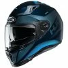 Integralhelm Doppelvisier Moto HJC I70 TAS MC2 Schwarz Blau -Hjc Store integralhelm doppelvisier moto hjc i70 tas mc2 schwarz blau 85142