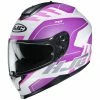 Integralhelm Doppelvisier Motorrad HJC C70 KORO MC8SF Weiß Rosa -Hjc Store integralhelm doppelvisier motorrad hjc c70 koro mc8sf weiss rosa 85152