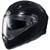 Integralhelm Fiber Double Visor Motorrad HJC F70 Metall Schwarz Glanz -Hjc Store integralhelm fiber double visor motorrad hjc f70 metall schwarz glanz 84940