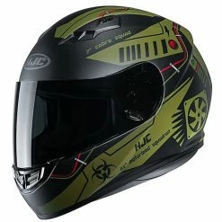 Integralhelm Moto HJC CS-15 TAREX MC45SF Militär Grün Matt Schwarz