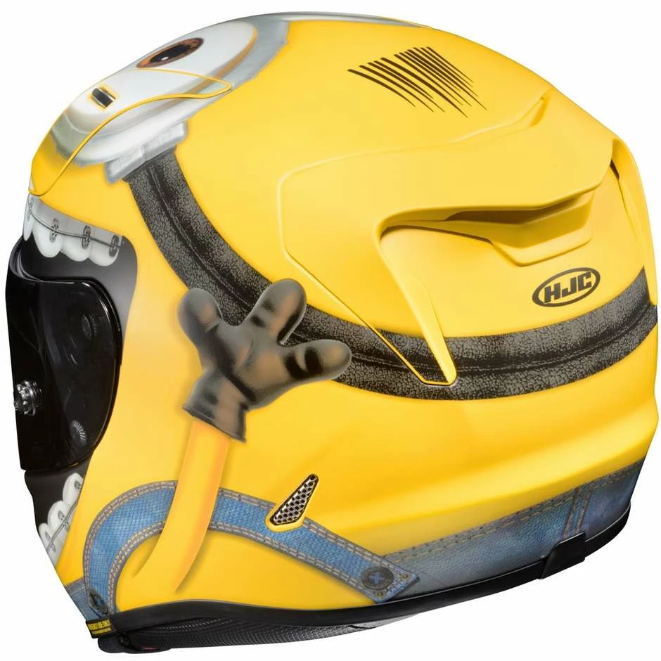 Integrierter Motorradhelm Aus Faser HJC RPHA 11 OTTO MINIONS MC3SF 6 Integrierter Motorradhelm Aus Faser HJC RPHA 11 OTTO MINIONS MC3SF – Bild 4