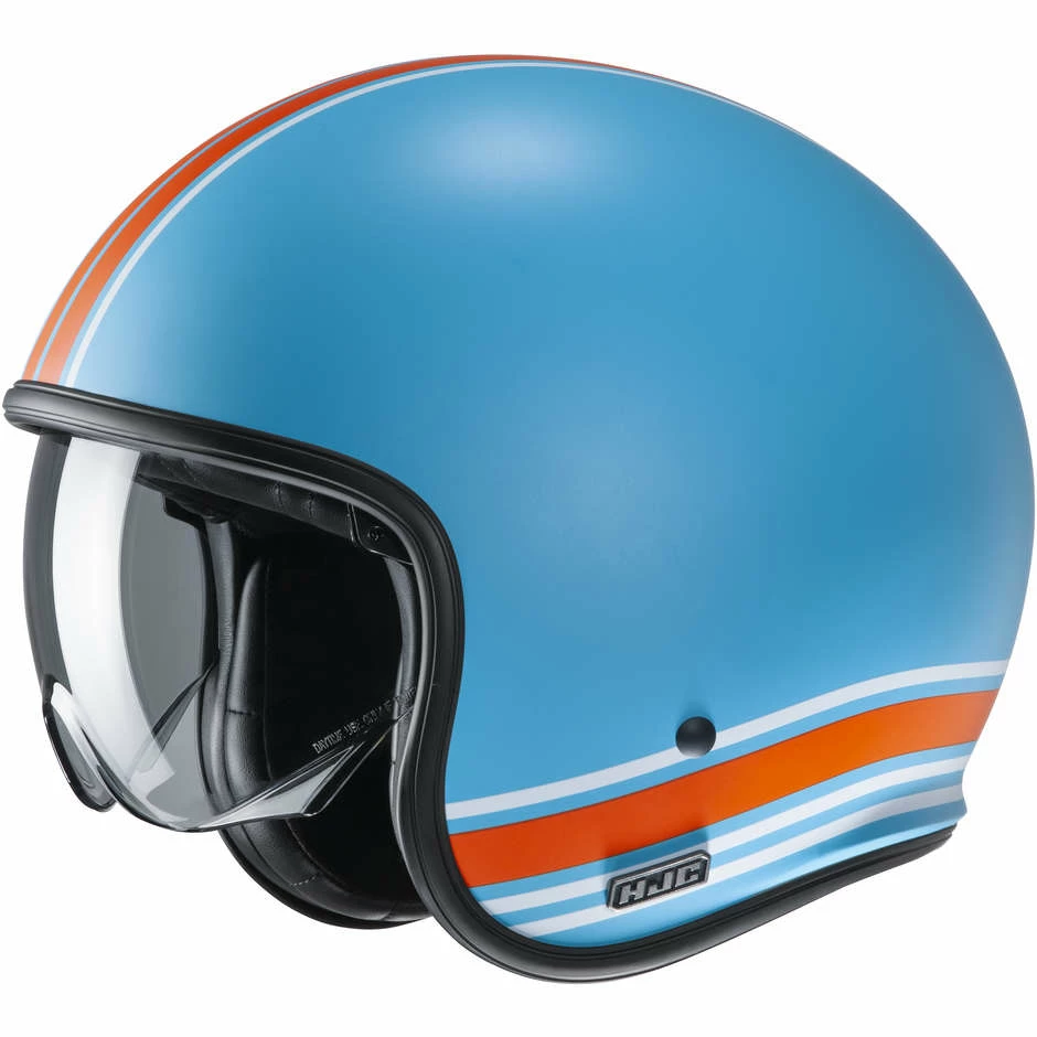Jet Custom Helm Aus Fiber HJC V30 SENTI MC27SF Blau Undurchsichtig Rot 3 Jet Custom Helm Aus Fiber HJC V30 SENTI MC27SF Blau Undurchsichtig Rot