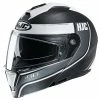 Modularer Helm Doppelte Homologation P / J Moto HJC I90 DAVAN MC10SF Schwarz Matt Weiß -Hjc Store modularer helm doppelte homologation p j moto hjc i90 davan mc10sf schwarz matt weiss 85216