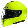 Modularer Helm Mit Doppelter Homologation P / J Moto HJC I90 Solid Yellow Fluo