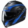 Modularer Motorradhelm HJC C91 TALY MC2SF Matt Schwarz Blau -Hjc Store modularer motorradhelm hjc c91 taly mc2sf matt schwarz blau 105577
