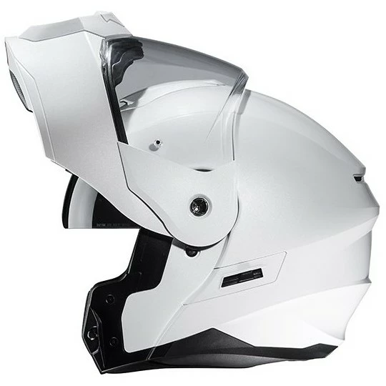 Modularer Motorradhelm Touring HJC C80 UNI White Pearl 8 Modularer Motorradhelm Touring HJC C80 UNI White Pearl – Bild 6