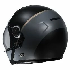 Modularer Motorradhelm Vintage Style HJC V90 MOBIX MC9Sf Schwarz Grau Matt -Hjc Store modularer motorradhelm vintage style hjc v90 mobix mc9sf schwarz grau matt 105466