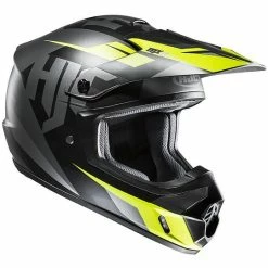 Moto Cross Enduro Helm HJC CS-MX II MC5SF Dakota Schwarz Gelb
