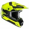 Moto Cross Enduro Helm HJC CS-MX II Pictor MC4H Schwarz Gelb