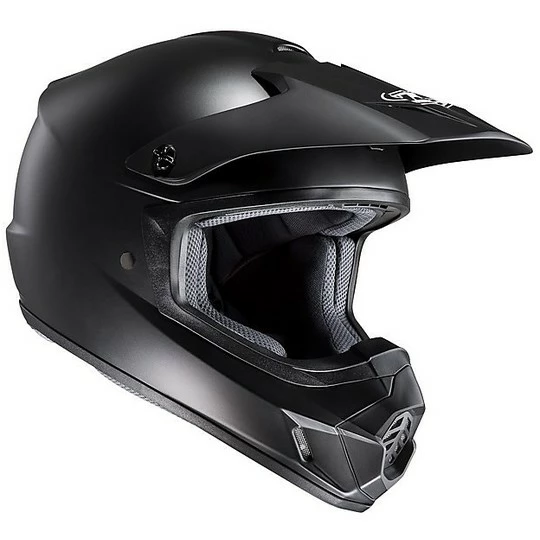Moto Cross Enduro Helm HJC CS-MX II Semi Matte Black 3 Moto Cross Enduro Helm HJC CS-MX II Semi Matte Black