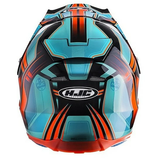 Moto Cross Enduro Helm HJC FX-Cross Kolben MC4 7 Moto Cross Enduro Helm HJC FX-Cross Kolben MC4 – Bild 5