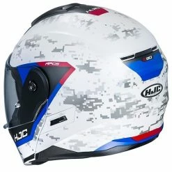 Touring Modular Motorradhelm HJC C80 BULT MC21SF Weiß Blau Rot Matt -Hjc Store touring modular motorradhelm hjc c80 bult mc21sf weiss blau rot matt 105554