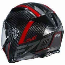 Vollcarbon Motorradhelm HJC F70 Carbon ESTON MC1 Rot -Hjc Store vollcarbon motorradhelm hjc f70 carbon eston mc1 rot 105406