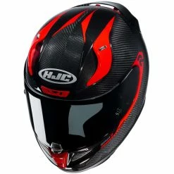 Vollcarbon Motorradhelm HJC RPHA 11 Carbon BLEER MC1 Rot -Hjc Store vollcarbon motorradhelm hjc rpha 11 carbon bleer mc1 rot 137919