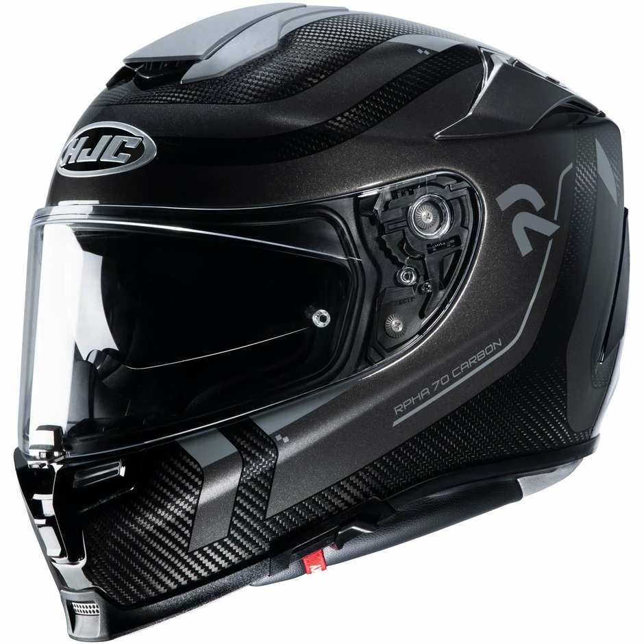 Vollcarbon Motorradhelm HJC RPHA 70 Carbon REPLE MC5 Grau 3 Vollcarbon Motorradhelm HJC RPHA 70 Carbon REPLE MC5 Grau