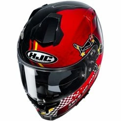 Vollgesichts-Motorradhelm Aus Faser HJC RPHA 70 ISLE OF MAN MC1 Rot Weiß -Hjc Store vollgesichts motorradhelm aus faser hjc rpha 70 isle of man mc1 rot weiss 138001