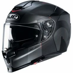 Vollgesichts-Motorradhelm Aus HJC-Faser RPHA 70 WODY MC5SF Mattgrau