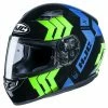 Vollgesichts-Motorradhelm HJC CS-15 MARTIAL MC24 Schwarz Blau Grün -Hjc Store vollgesichts motorradhelm hjc cs 15 martial mc24 schwarz blau gruen 105450