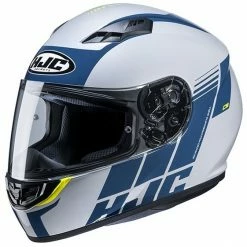 Vollgesichts-Motorradhelm HJC CS-15 MYLO MC24H Weiß Blau