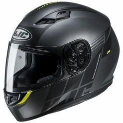 Vollgesichts-Motorradhelm HJC CS-15 MYLO MC5SF Schwarz Matt Grau
