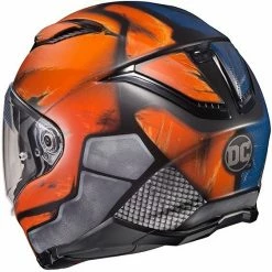 Vollgesichts-Motorradhelm HJC F70 DEATHSTROKE DC COMICS MC27SF Matt Orange -Hjc Store vollgesichts motorradhelm hjc f70 deathstroke dc comics mc27sf matt orange 105391